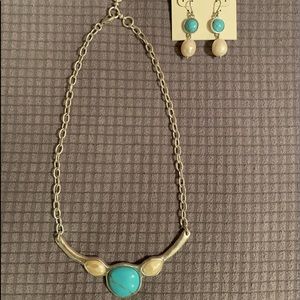 Lucky Brand Necklace & Earring Set